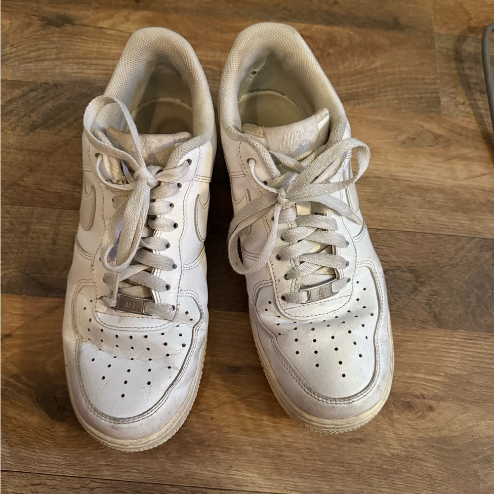 Nike Classic White Lace-Up Sneakers